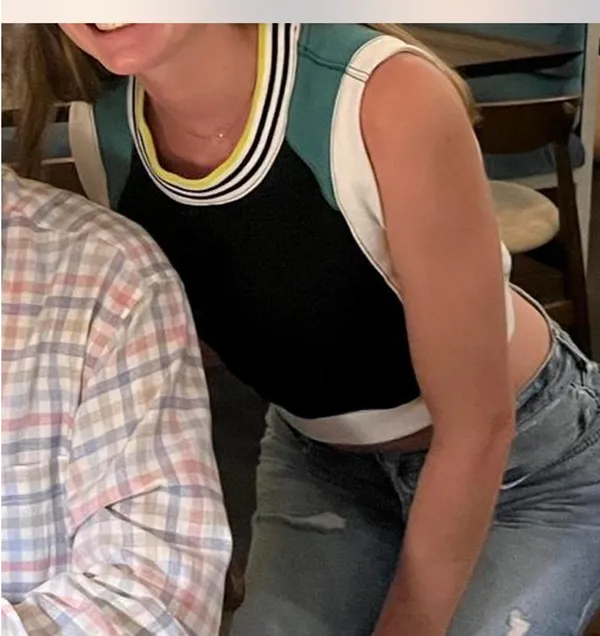 Anthropologie Cropped Tank Top - Image 3