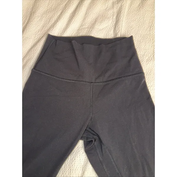 Lululemon Peleton High Rise Wunder Under Cropped 24" Leggings Sz4 - Image 2