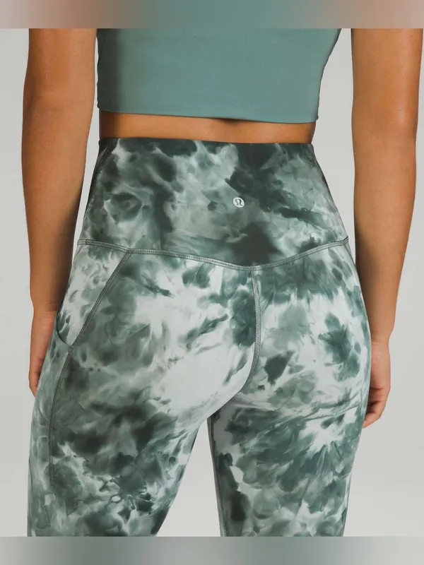 Lululemon Align Pocket/Flow Y Matching Set – Diamond Dye Starlight Smoked – 4 - Image 5