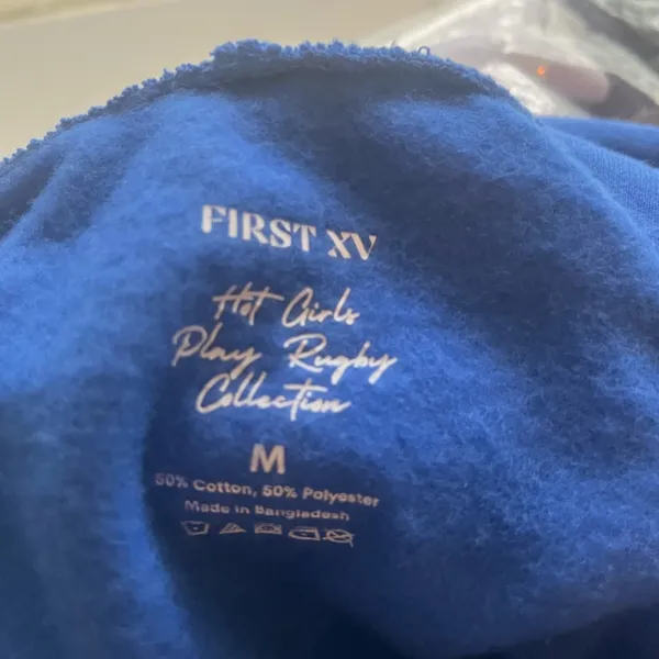 Royal Blue Crew Neck Sweater Size M - Image 2