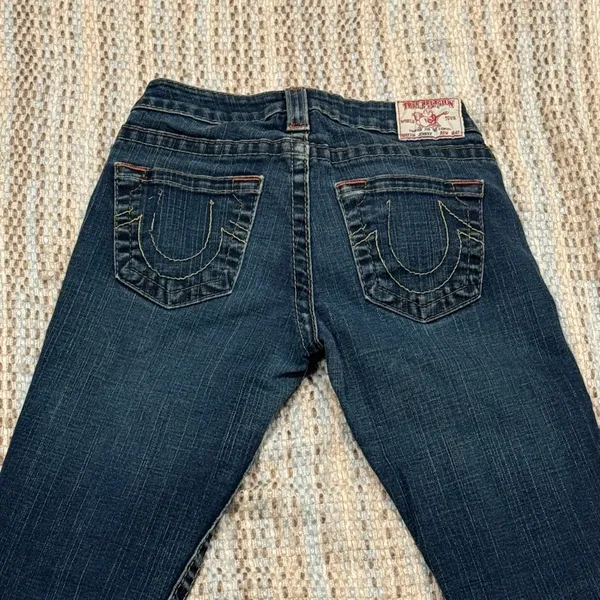 True Religion Blue Jeans for Womens Size 27 - Image 5