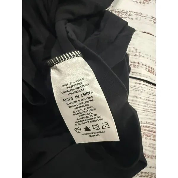 FootJoy Women's Black Athletic Skort Medium High-Rise‎ Golf Tennis - Image 6