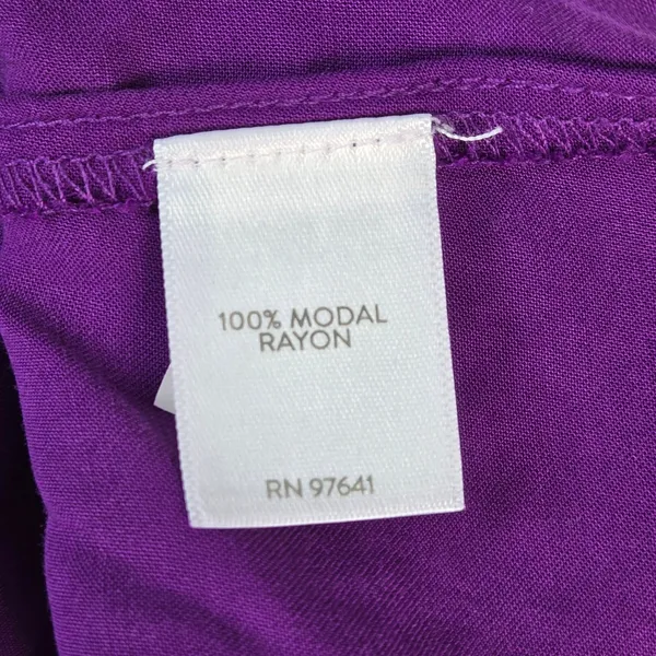 J. Jill Purple Soft Luxe Dolman Sleeve Button Front Blouse Medium WTP337251 - Image 6