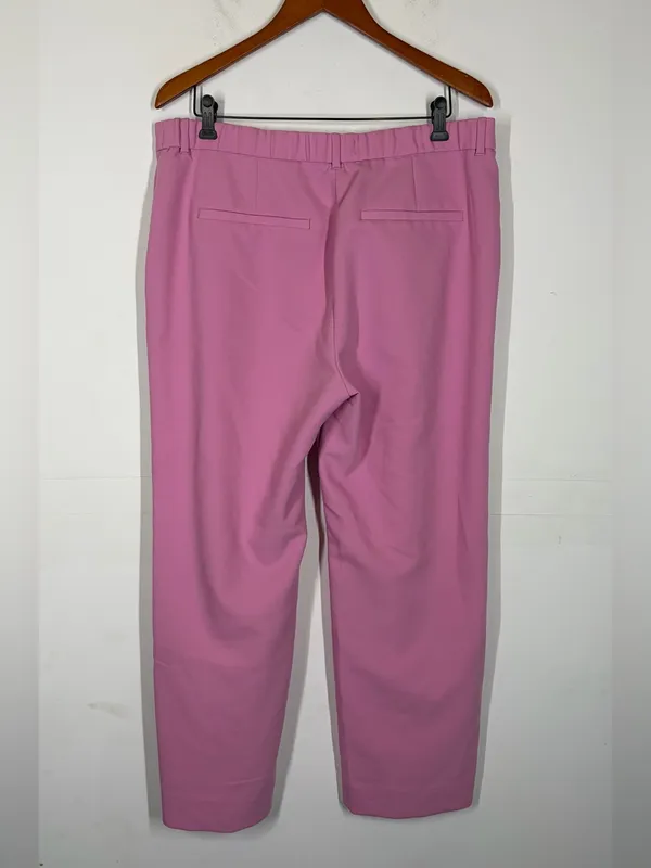 Abercrombie Bubblegum Pink Trouser Pant Size 33/16S SHORT - Image 2