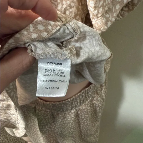BearPaw 2 piece pajama set button up shorts woman size XL - Image 6
