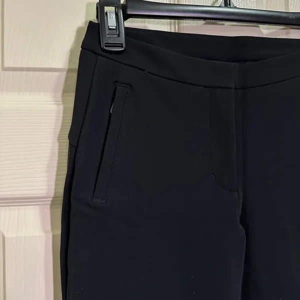 Women’s Lululemon Straight Leg Pocket Dress Pants Black Size 2 - Image 2