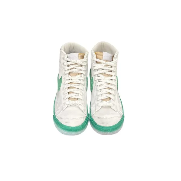 Nike Shoes Blazer Mid '77 "Chenille Swoosh White Green Fade" Sneakers Size 9 - Image 2
