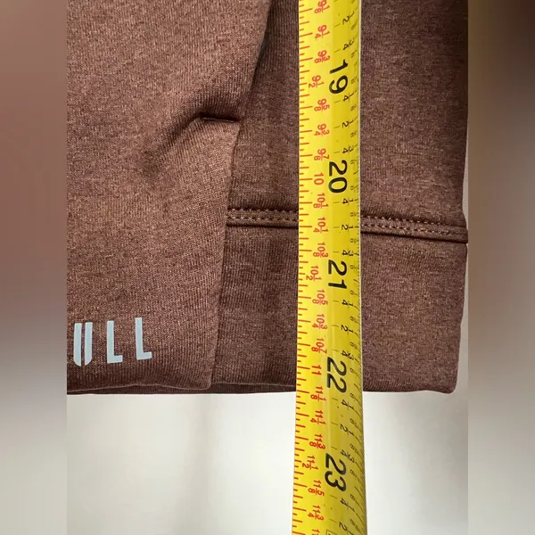 NOBULL Performance Pullover Hoodie XS Mocha Brown - Image 7
