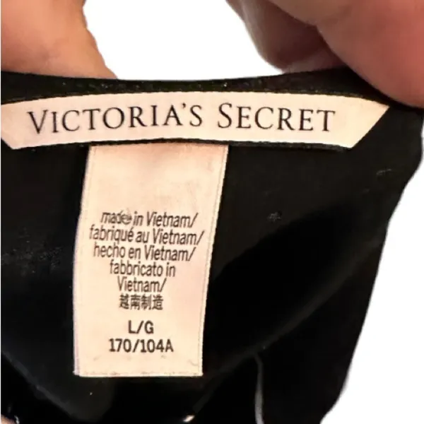 Victoria's Secret Black‎ Negligee - Image 6