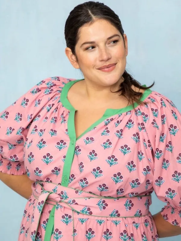 Printfresh x Pencil & Paper Co. Vineyard Walks Dress in Triple Crown - Image 2