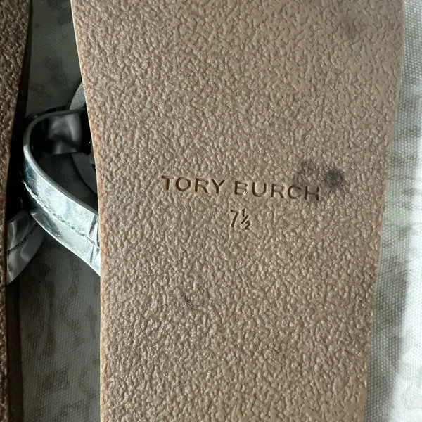 Tory Burch Silver and Brown Sandals - Image 13
