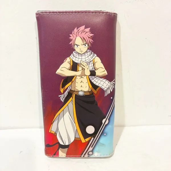 Unisex Long Wallet Cosplay FAIRY TAIL Purse Card Cash‎ Wallet Anime - Image 2