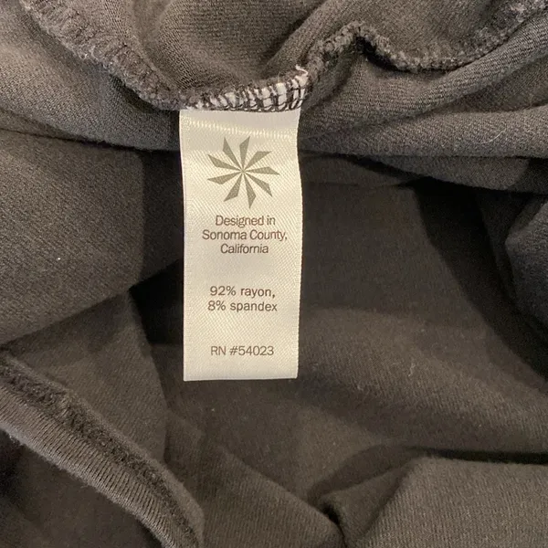 Athleta Black Ribbon Wrap Tulip Midi Skirt Small - Image 5