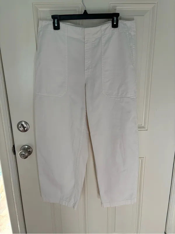 Madewell Tapered-Leg Utility Pants Size 31 - Image 2