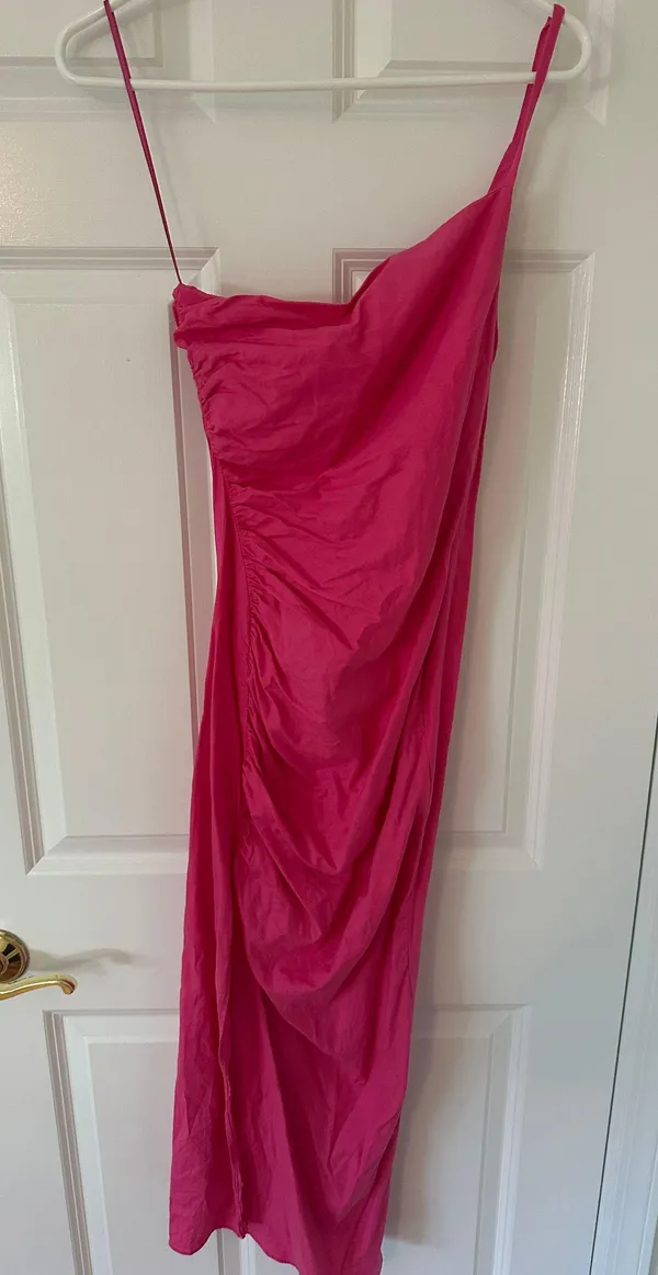 Zara one shoulder midi dress - Image 2