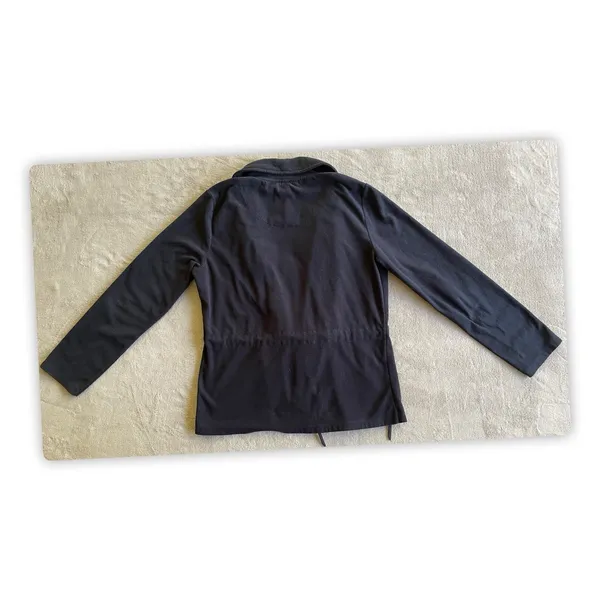 Lauren Ralph Lauren Women M Black Fleece Housewear Kimono Jacket Robe. - Image 7