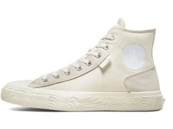 NEW Converse Chuck Taylor Alt Star Wavy Egret Vintage White Egret M-8 W-10 - Image 2
