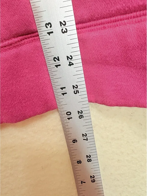 Artisan L Pink Newport Rhode Island Full Zip Fleece Sweatshirt Jacket Graphic - Image 3