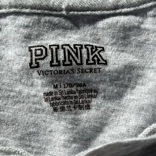 Victoria’s Secret PINK Feeling Merry Holiday Crop Top Women’s Medium - Image 4