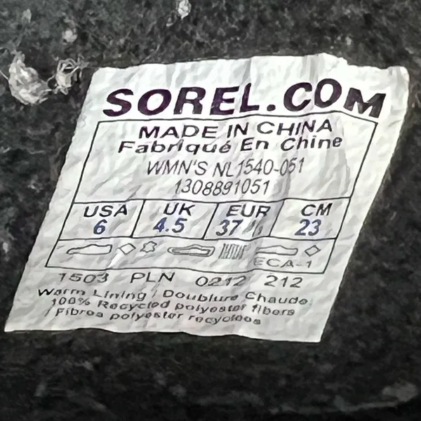 Sorel Joan of Arctic Boots Women's Size 6 Winter Snow Insulated Waterproof Fur - Image 7