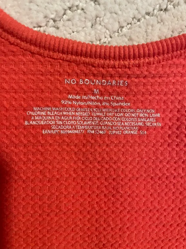 No Boundaries Coral Tank Top - Image 6