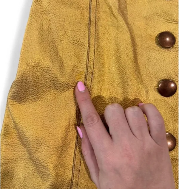 Free People Goldie Leather Mini Dress 4 - Image 10