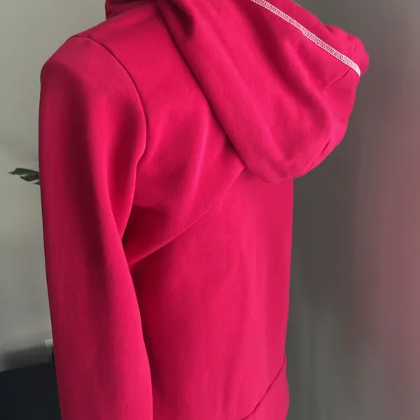 Puma women’s hot pink hoodie - Image 4
