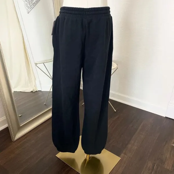 NWT bp Black Thick Sweatpants Drawstring Joggers Size S - Image 5