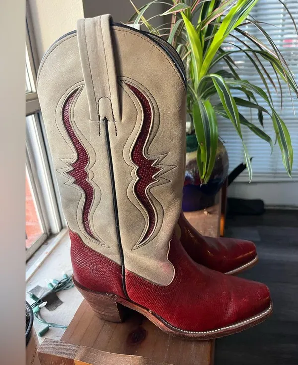 Vintage Frye Cowboy Boot - Image 5