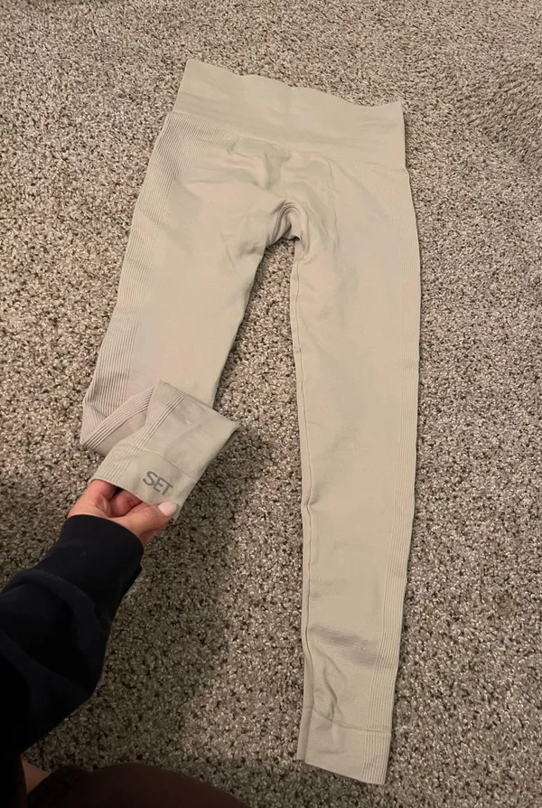 Set Active Tan Leggings - Image 3