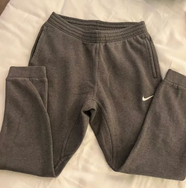 Grey Fleece Joggers - Image 5