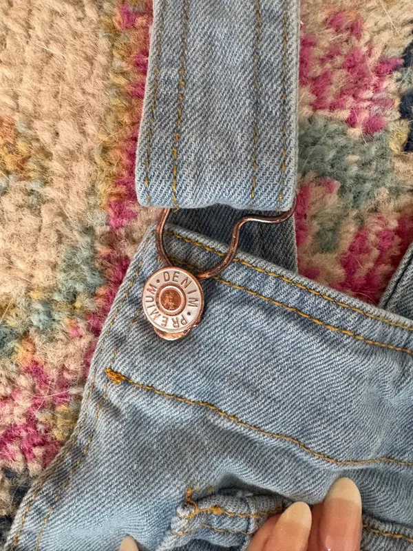 Overall shorts Blue - Image 2