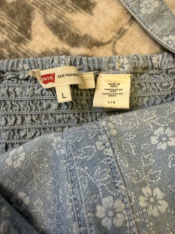 Levis Adore Bustier Crop Top  - Image 3