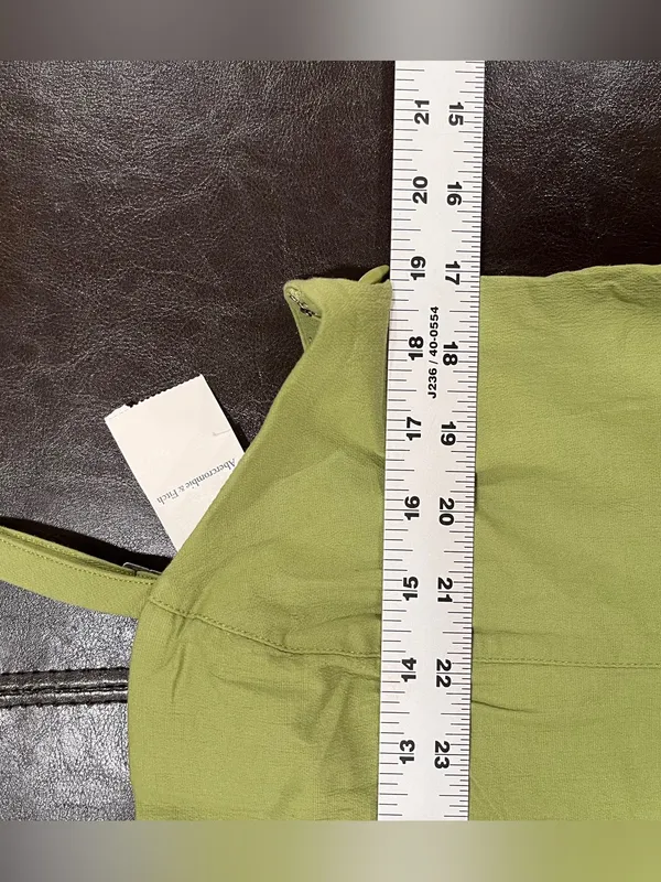 NWT Abercrombie & Fitch square neckline cotton blend XL spaghetti strap Demi - Image 6