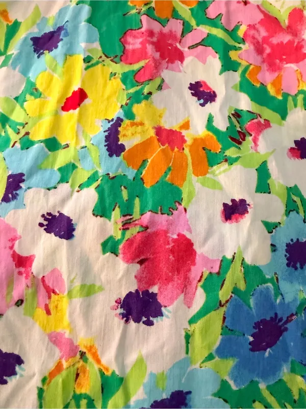 Karlie Multicolor Floral Halter Dress with Green and Pink Accents NWT - Image 7