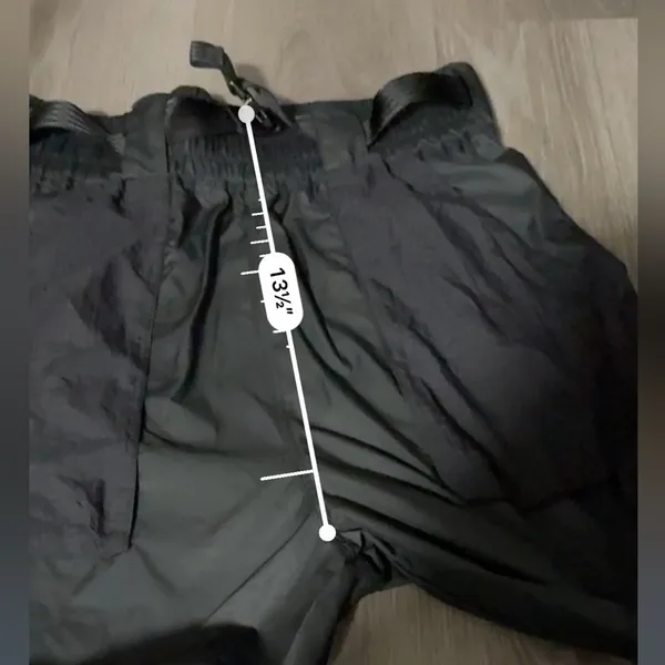Nike‎ Tech Pack Woven Belted Black & White Swoosh Jogger Pants Size S - Image 11