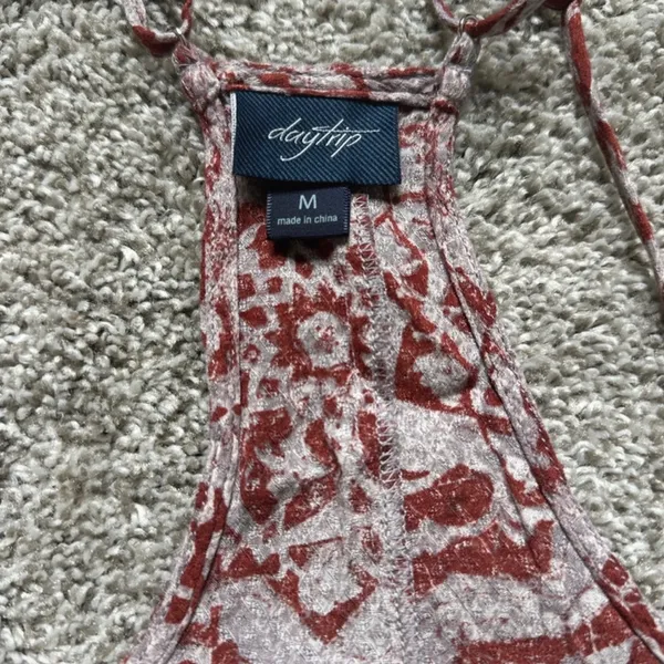Daytrip Lightweight Bohemian Printed Camisole Tank Top - Image 6