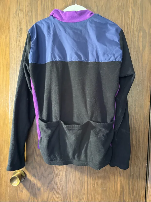 Vintage Trek Bicycle Jacket Blue Size L - Image 2