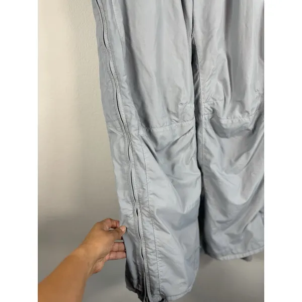 Columbia Vintage 90's Womens Full Side Zip Ski Snow Pants Gray Size XL F2 SL8087 - Image 6