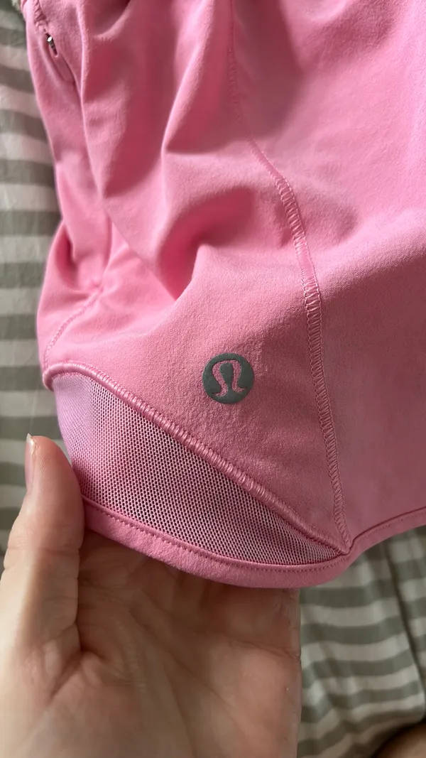 Pink Lululemon Hotty Hot Shorts - Image 5