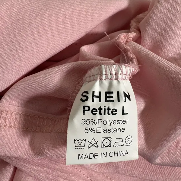 SHEIN Blush Pink Cut-Out Mini Dress - Image 10