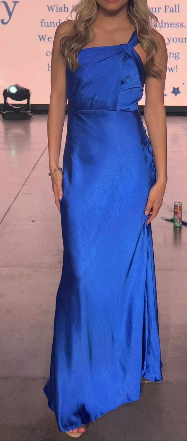 Billy J Maxi Dress Blue Size XS - Image 2