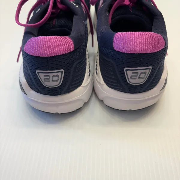 Brooks Ariel 20 Running Shoes Womens 9 Wide Blue Pink Stability Athletic Comfort - Image 6