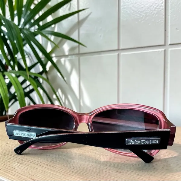 Juicy Couture Oversized Two-Tone Sunglasses Designer Fashion - Image 7