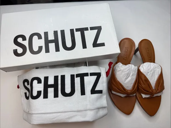 SCHUTZ Lori Mid Sandal Size 6.5 - Image 7