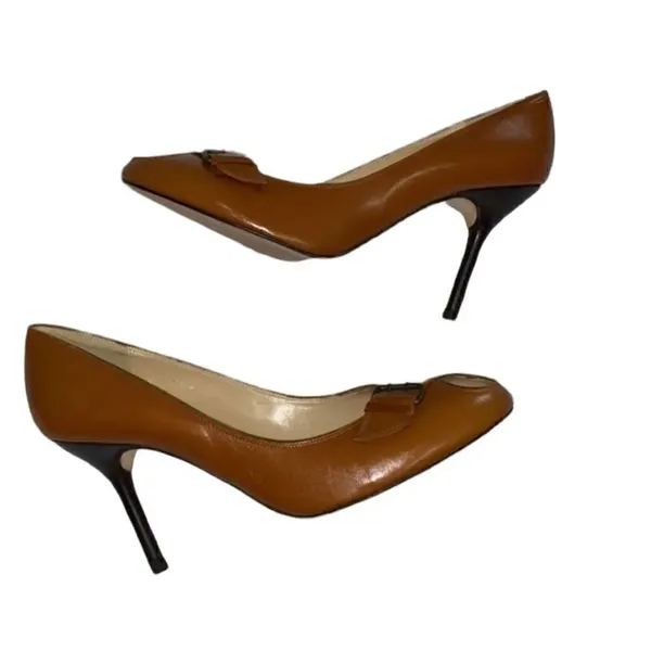 Hype Women’s Pumps(Size 10) Tan - Image 2
