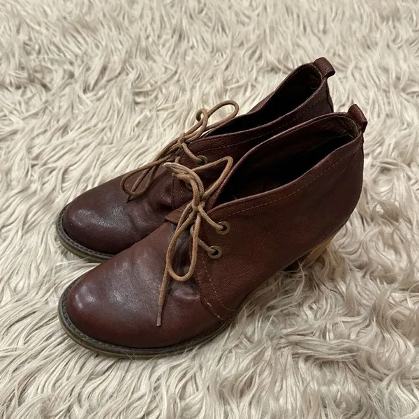 Jeffrey campbell boxxy leather boots size 8.5 - Image 4