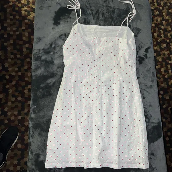 Princess Polly Mara Mini Dress in White Size 6 New with tag - Image 9