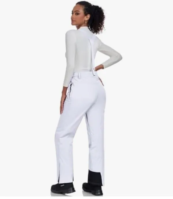 HOTIAN Women's Winter Ski Trousers, White - Image 2