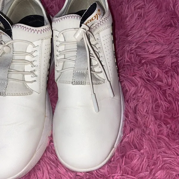 Women's Clove Nursing Shoe Size 8 White Leopard Purple‎ - Image 11